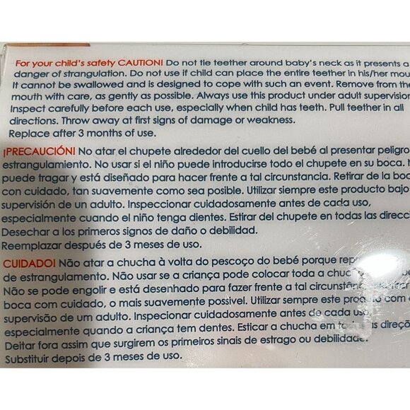 RaZ-Buddy Plush Sloth Paci & Teether Holder Soft Silicone - Picture 6 of 11